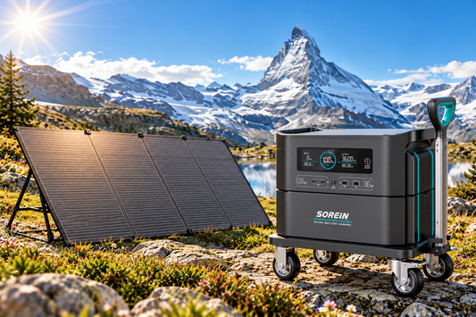 Powerstation G2400 mit faltbarem Solarpanel(Lieferverzögerung, ab Dezember 2026 an Lager)