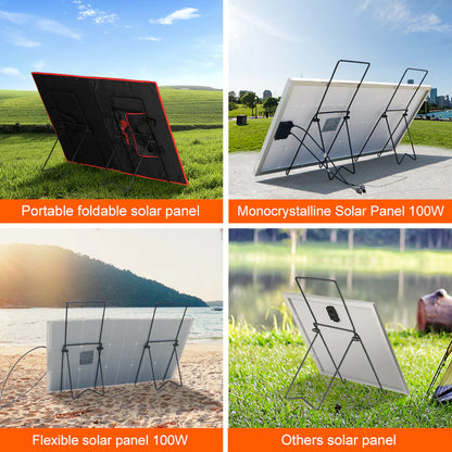 Mobiler Solarpanelständer