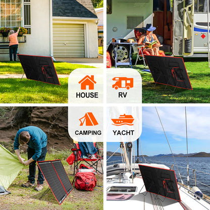 Mobiler Solarpanelständer