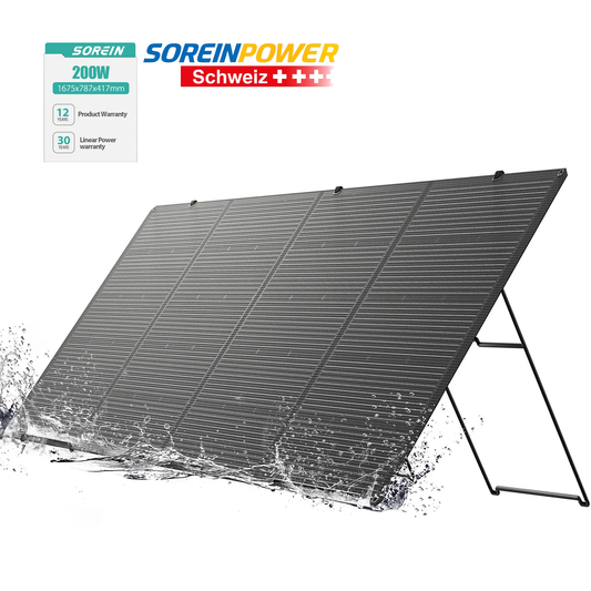 Sorein 200 Watt Faltbares Solarpanel